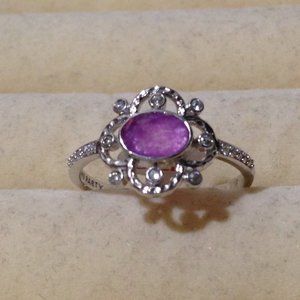 Lavender Quarts Ring Bomb